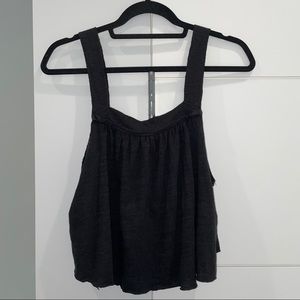 Free People Black Tank top